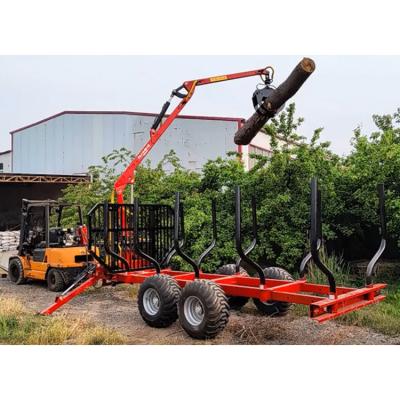 China Transportaion timber timber grab for transport rotator timber log grapple machine with crane log long arms timber grabber en venta