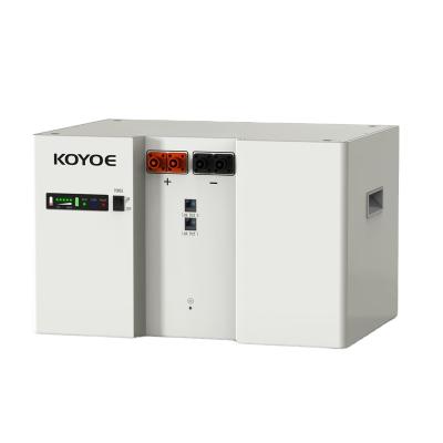 China Home Appliances 48V 105AH Koyoe 5.0kWh LiFePO4 Rechargeable Deep Cycle Battery Pack Prismatic Module For Residential Energy Storage System for sale