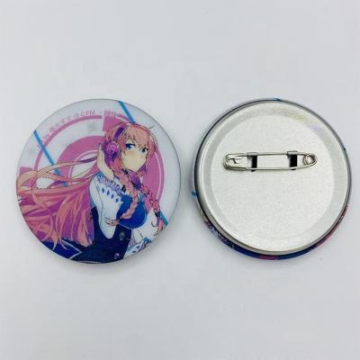 China Gifts / Souvenir Custom Design Tinplate Button Badge With Bags Cheap Price for sale