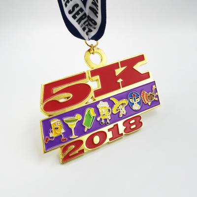 China Europe China Factory Custom Medal Sports Medal High Quality Marathon Medal for sale