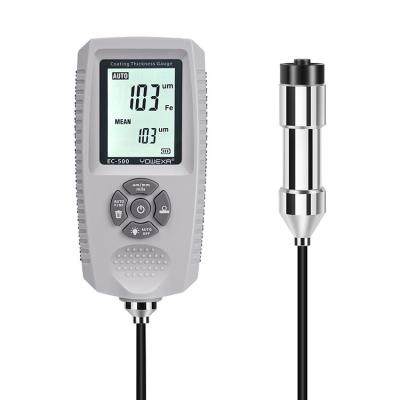 China EC-500E Zero Calibration Plating Chrome Coating Thickness Gauge for sale