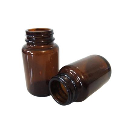 China High Quality Durable Medicine Health Care Product Bottle Cap Glass Bottle for sale