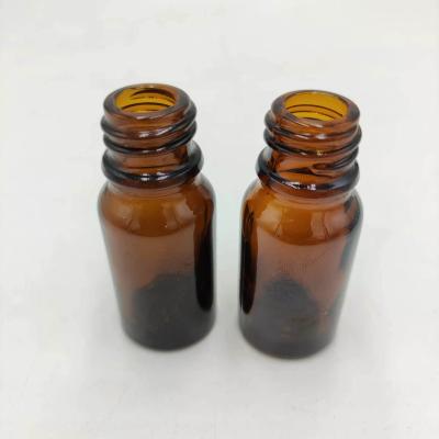 China Wholesale Refillable Personal Care Dropper Bottle 10ml Amber Essential Oil Glass Cosmetic Jar for sale