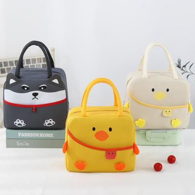 China Lunch Picnic Lunch Bag Cooler Bag Customized Thermal Insulated Kids Lunch Bag Cartoon For School Lunch for sale