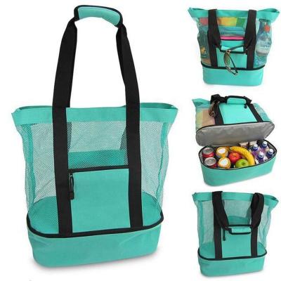 China Fashion Factory Directly Sale Cooler Bags Large Beach Lunch Bag Cooler Bag For Picnic Party for sale