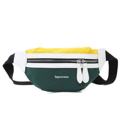 China 2021 New High Quality Canvas Fanny Pack Waist Bag Letter Bum Bag Fashion Chest Packs Cross - Body Bag Belt With Multifunctional for sale