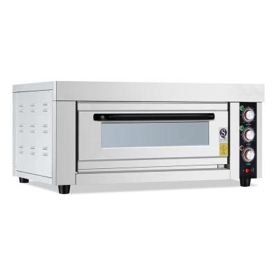 China High Efficinency Economic Type Electric Single Deck Home Commercial Bread Baking Oven Single Deck Home Oven for sale