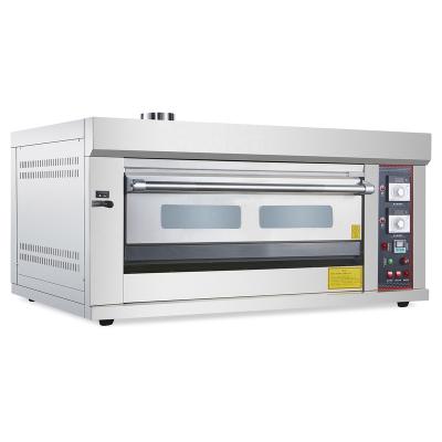 China Commercial Single Store Deck 3 Trays Bakery Gas Supply Commercial Baking Oven Machine LPG Oven For Bread Making Machine (LHJ-103Q) for sale