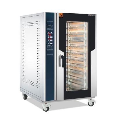 China Snack Factory Convection 10-Tray Hot Air Oven For Baking for sale