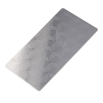 China Lifts Thickness 0.5-1.2mmmm Etched Stainless Steel Sheet 316 Mirror In Embossed PVD Color For Building Project for sale