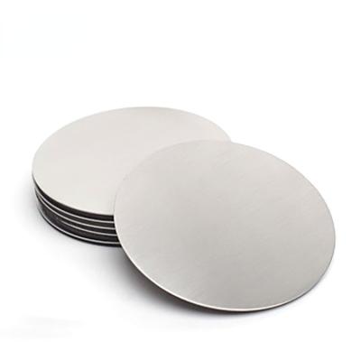 China Zhongwei 201 SS Tableware Round Stainless Steel Plate j1 j2 j3 j4 2b Finished Stainless Steel Cold Rolled Circle Indonesia for sale