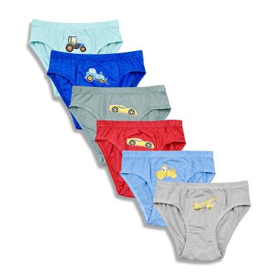 China Wholesale Children's Briefs Cartoon Boys Underwear Cotton Breathable Boys Underwear for sale