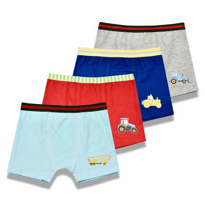 China Hot Selling Cotton Children's Boxer Kids Factory Cartoon Briefs Infantil de calcinha Boys Briefs Breathable Underwear Children for sale