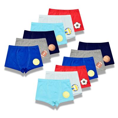 China Breathable Best Price High Quality Cotton Kids Boxer Briefs Cute Little Boy Briefs Boy Cotton Briefs for sale