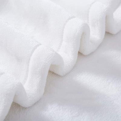 China Anti-Static Bestseller in USA 2021 Super Comfortable Polyester White 100% Mink Blanket Blanket for sale