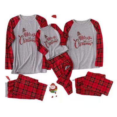 China Latest Design Leisure Wear Christmas Clothes Family Pajamas Breathable High Quality Christmas Pajamas for sale