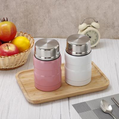 China Wholesale Outdoor Portable Spoon Stew Bottle Gift Insulation Pot Stainless Steel Stew Pot Large Capacity With Factory PORTABLE for sale