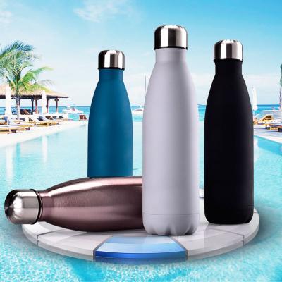 China PORTABLE Water Bottle Insulated Double Wall Thermal Water Bottles Cold for 24 Hours and Hot for 12 Hours Travel Bottle Stainless Steel for sale