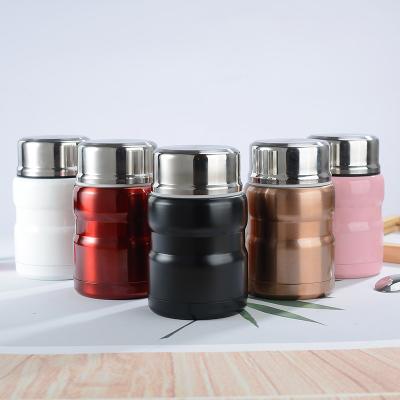 China 304 Stainless Steel Large Capacity Vacuum Flask Heat Insulation PORTABLE Stew Food Jar Stew Pot Food Stew Beaker for sale