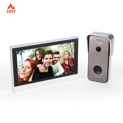 China Wireless video door phone 7 inch touch screen TFT LCD video door phone system PIR motion detection video door phone à venda