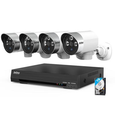 중국 Night Vision 24/7 Security Camera System Ip Camera Techage H.265 8ch 5mp Wired Nvr Poe Kit With 1-Way Audio 판매용