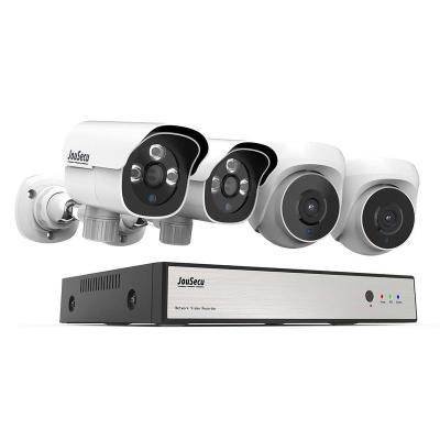 중국 4Ch 5Mp Outdoor Waterproof Security Ip Camera System 8Ch 5Mp Poe Nvr Recorder Store House Security System 판매용