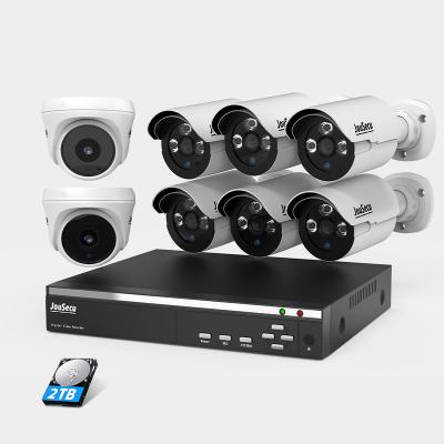 Китай Human Motion Tracking 8ch Cctv System 2mp Ahd Camera Kit 2TB HDD 5MP DVR Kit 8ch Ahd Camera System продается