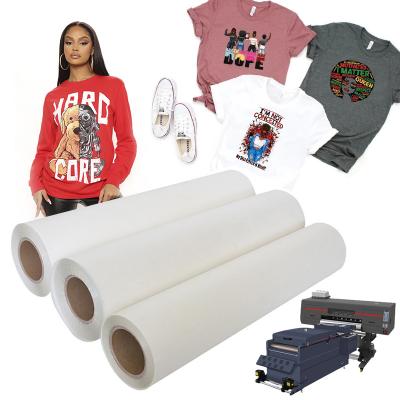 China Printable Plastisol Heat Transfer Paper For T-shirts A3 A4 PET Htv Heat Transfer Vinyl Heat Transfers Custom Logo Roll DTF Glitter Film for sale