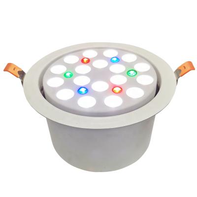 China Modern Housing 24W Rotatable LED Downlight for Jewelery Shop Jewelry Shop Clock LED Display Jewelry Light for sale