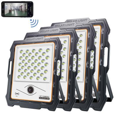 China LANDSCAPE Factory Direct Sale 100W 200W 300W 400W Smart LED Projector IP65 Phone Control Wifi CCTV Camera LED Outdoor Flood Light for sale