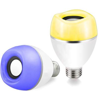 China Factory Sales Quality LED Residential Lamp LED Smart Light With Built-in Speaker Wifi 4W LED Music Bulb for sale