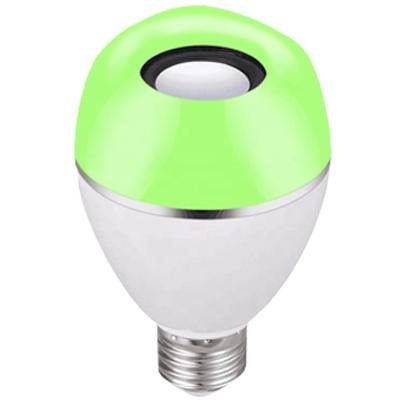 China Residential RGBW LED Music Wireless Lamp Smart Lamp Energy Saving 4W LED Light Bulb Wireless Home Speaker for sale