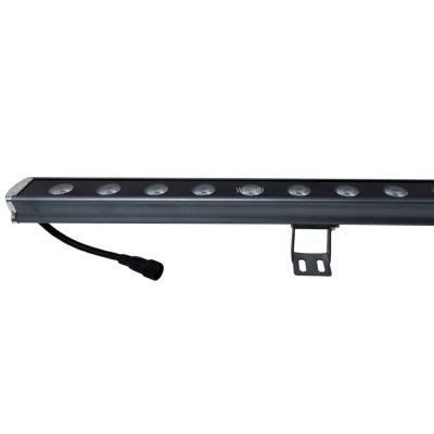 China Waterproof IP65 LED LANDSCAPE Linear Light 24W RGB DMX512 Control LED Wall Washer for sale