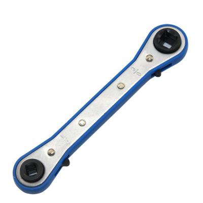 China New Gear Refrigeration PMT-122 Mechanical Ratchet Wrench Polish Metric Mirror Steel Flexible Master Key For Refrigeration Tools for sale