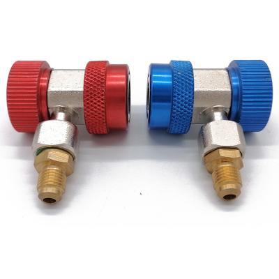 China PMT-R134a refrigeration air conditioning automotive fluoridation and refrigerant special adjustable quick coupler for air conditioner for sale