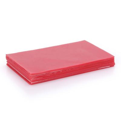 China Dental Red Wax Sheet Dental Regional Dental Base Plate Dental Wax for Clinical Trials Teeth for sale