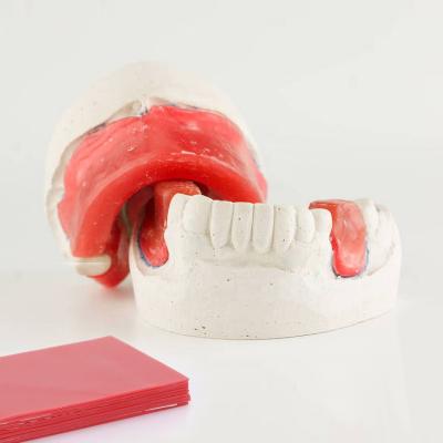 China Dental Regional Dental Wax Covers Red Base Plate Wax For Dentist Hot Sale In Amazon for sale