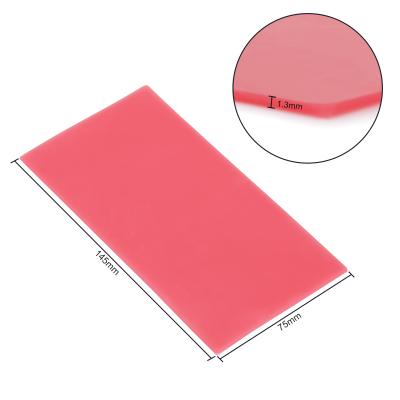 China Dental Base Plate Dental Regional Red Wax Modeling Waxing Sheet Hot Selling In Russia for sale