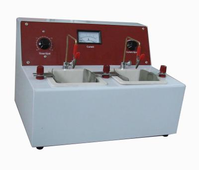 China Two Flute Dental Regional Dental Electropolisher Electropolishing Machine With Two Water Baths for sale