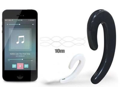 China S103 Bone Conduction Intelligent Earphone Wireless Bluetooth Headphone Car Headset Ear-Hook with Mic for Smartphone for sale