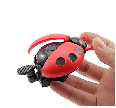 China Cute Warning Bell Hand Feeling Kids Bike Bell Ladybug Bicycle for Boys Girls for sale