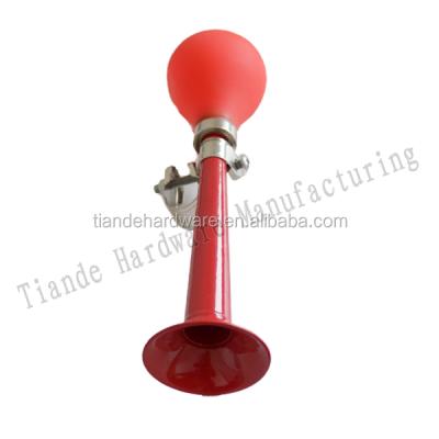 China Retro Bicycle Horn Iron Siren Alarm Bell Compression Bulb Noisy Ring Metal-Air Loud/Rubber Noise Maker for sale