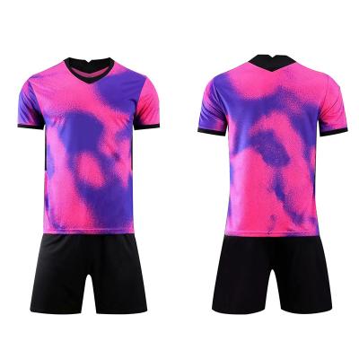 China Quick-drying top grade football wear soccer jerseys mens sports uniforms kits custom for sale