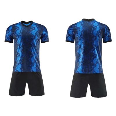 China Quick-drying kids soccer jerseys boys and girls adult soccer clothes sets short sleeve soccer uniforms football tracksuit singlet for sale