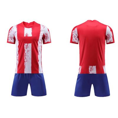 China 2022 Custom Jersey 21 sports Logo Soccer Team Wear Cheap Quick-drying New Free Print Pattern Latest Football Jersey Designs Soccer Uniform for sale