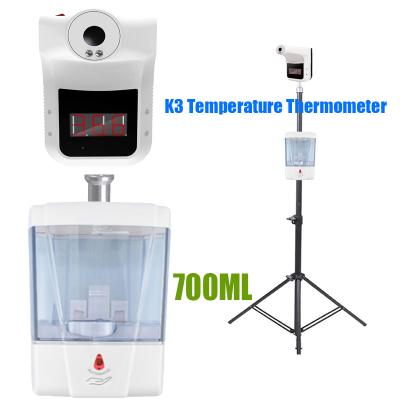 China Foam Soap Dispenser Automatic Dispenser 700ML K3 HK3+ Automatic Non Touch Hand Body Digital Thermometer Temperature Sensor Sterilization for sale