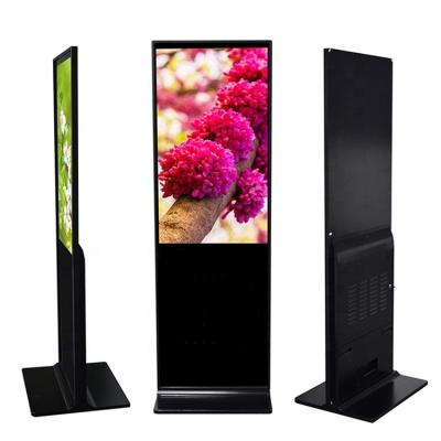 China Indoor 43inch Android Restaurant Floor Standing LCD Digital Signage Display Advertising Display Kiosk for sale