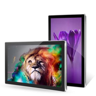 China 27 Inch Lcd Digital Player Kiosk Advertisement Player Kiosk Indoor Android Indoor Android Signage Screen Display Wall Mounted Advertising Totem for sale