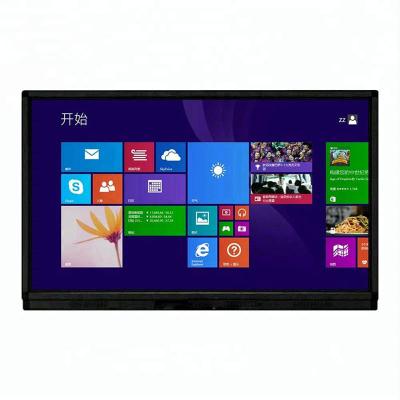 China Metal Case 65 Inch Window And Touch Panel Android LCD Touch Monitor 1080 HD Smart Flat Panel TV 1080 HD for sale