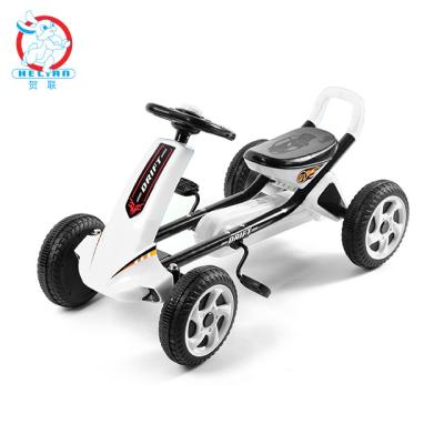 China Ride On Toy BLM 2022 New EVA Tires Cheap Price Kids Plastic Four Pedal Go Kart for sale